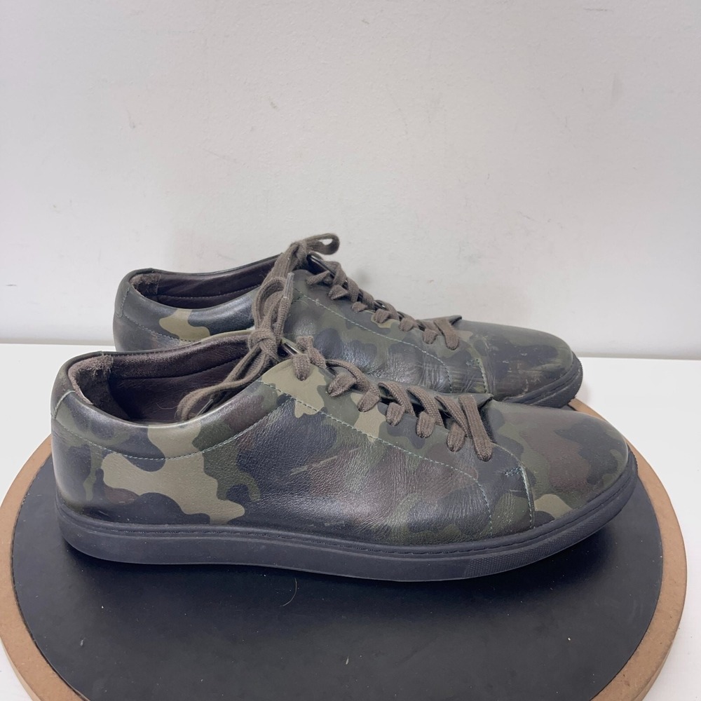 Allen Edmonds Porter Derby Men Size 12 D Low Top Camo Leather Casual Luxury